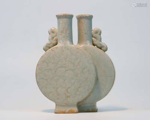 A YINGQING CELADON VASE