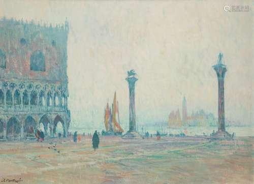 Louis Agricol MONTAGNÉ (1879 1960)Le palais des...