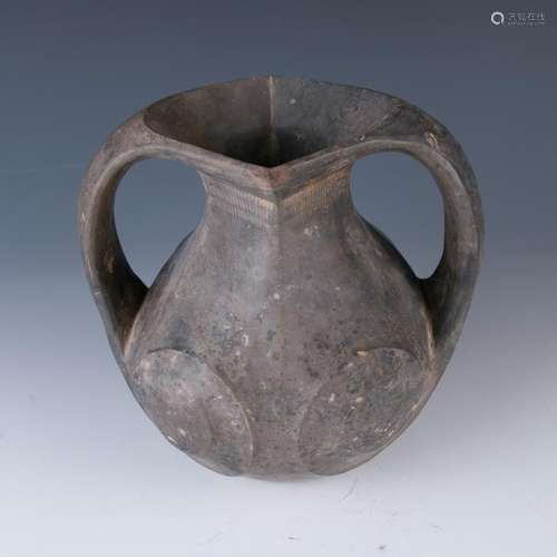 Black Glazed Amphora