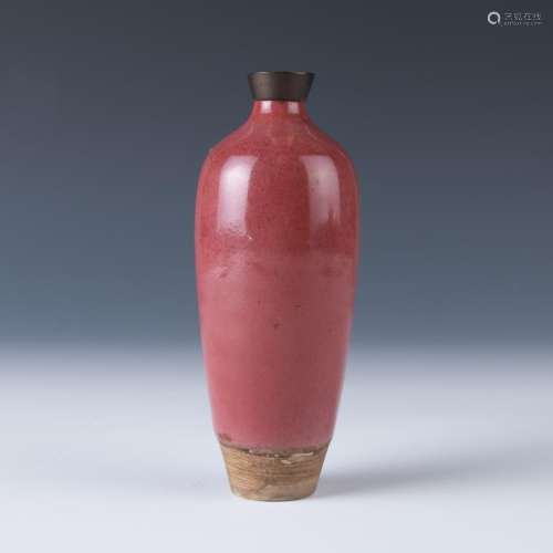 Kang Xi Peachbloom Vase