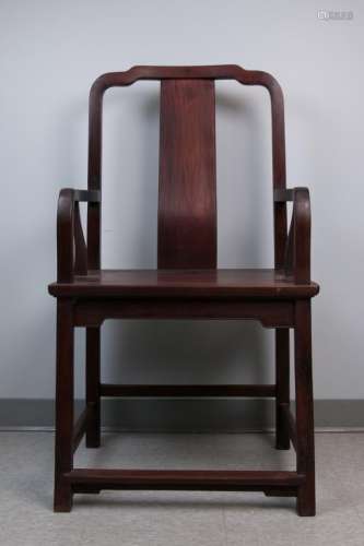Stained Rosewood Armchair