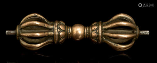 A BRONZE VAJRA