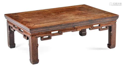 A HARDWOOD KANG TABLE