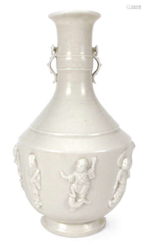 BLANC-DE-CHINE-VASE, CHINA,