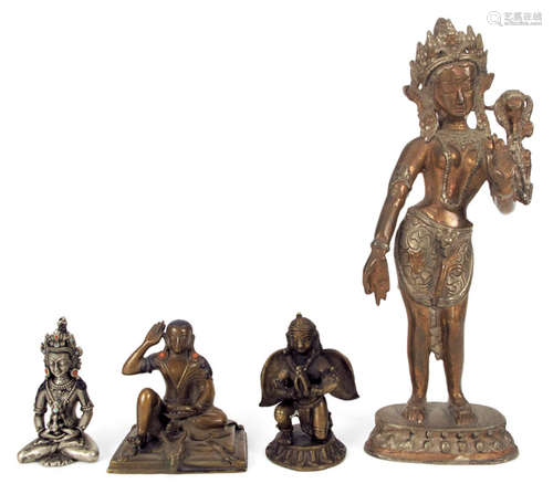 VIER BRONZEN, U.A. MILAREPA,