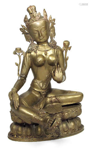 TARA, BRONZE, TIBET/NEPAL