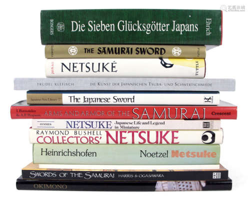 BÜCHERKONVOLUT ÜBER JAPANISCHE