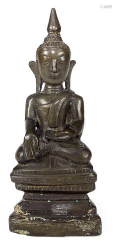 SITZENDER BUDDHA SHAKYAMUNI,