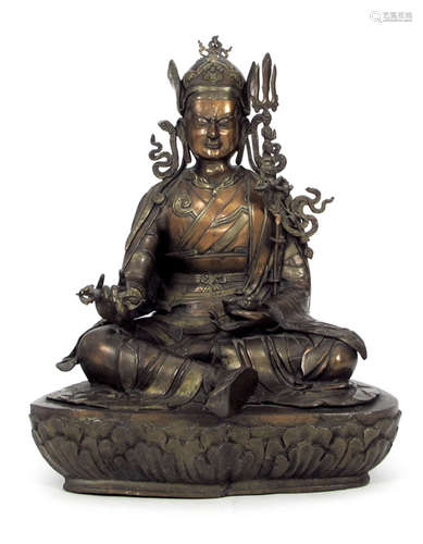 PADMASAMBHAVA, BRONZE,