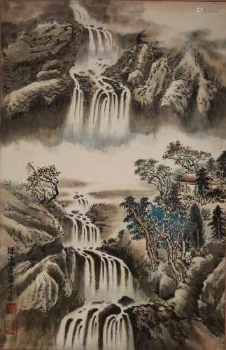A Chinese Antique Scroll Painting