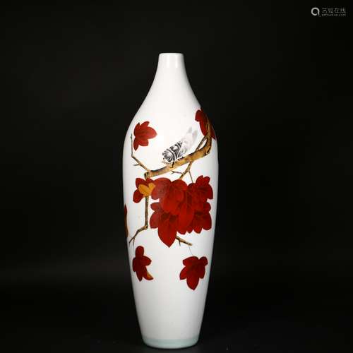 A Chinese art porcelain vase