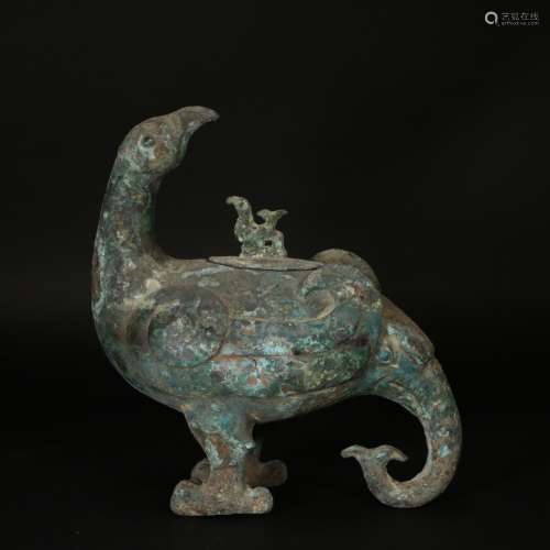 A Chinese Archaic Bronze animal