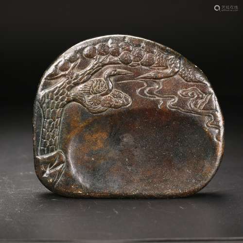 A Chinese Ink Stone,19/20 century