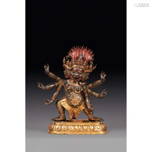 GRANDE STATUETTE D'HAYAGRIVA