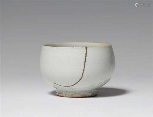 Two Korean celadon-glazed bowls. Goryeo/Joseon