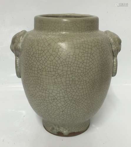 Chinese Crackle Glazed Vase