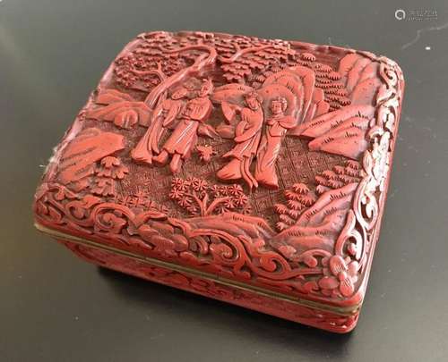 Chinese Lacquer Box