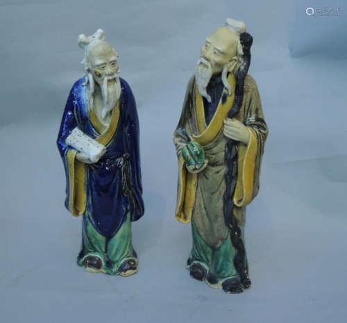Two Chinese Porcelain Figurines