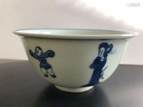 Chinese Blue and White Bowl