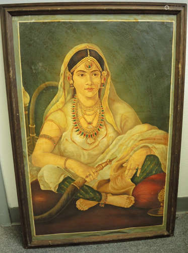 Portrait of an Indian Lady