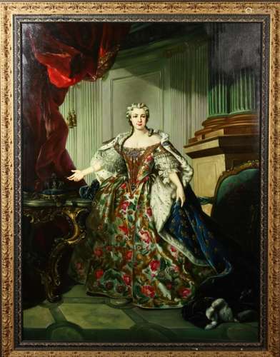 B. Hofner, Oil Painting of a Lady's Portrait