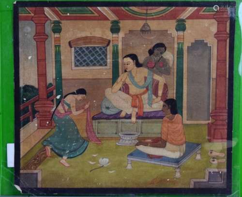 1929 Signed and Dated Indian Painting