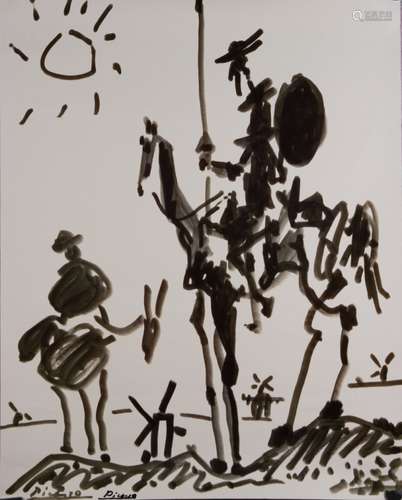 Print of Don Quixote