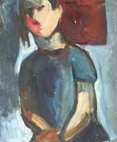 Oil Painting of a Figure