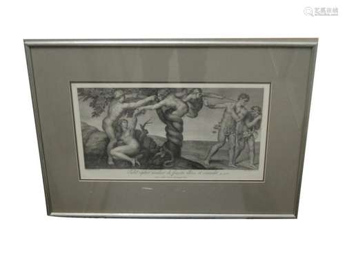 English Engraving Print