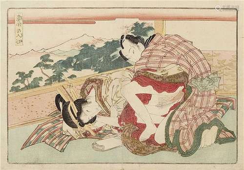 Kikugawa Eizan (1787-1867), attributed