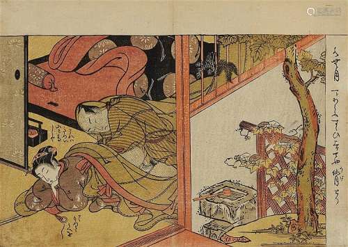 Suzuki Harunobu (1725-1770) and Isoda Koryûsai (act. about 1764-1788)