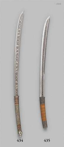 A Burmese sword (dha). 19th/20th century