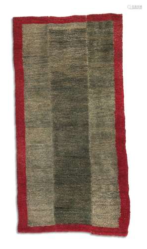 A Tsudruk Khaden rug, Tibet, Central Asia. C. 1900. 158 x 82 cm.