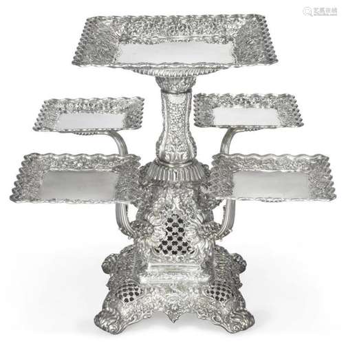 Magnificent Tiffany & Co silver centerpiece