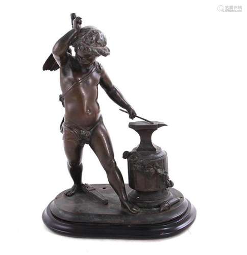 French Empire bronze Labors of Cupid