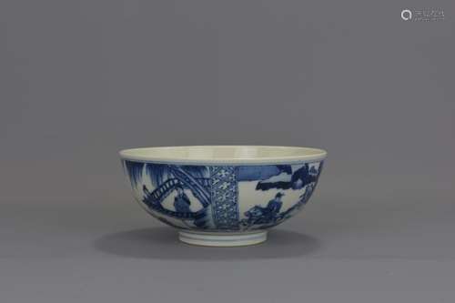 A CHINESE KAGXI PERIOD PORCELAIN BOWL