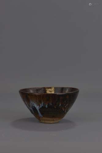 A CHINESE SONG DYNASTY JIZHOU TEA BOWL