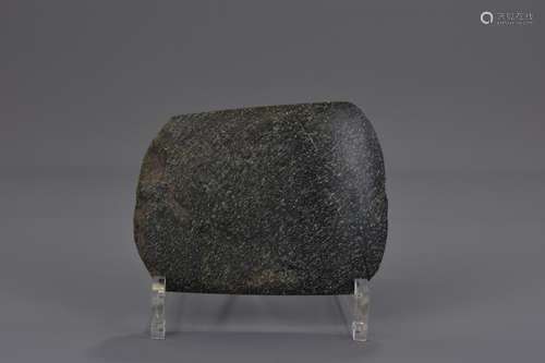 A CHINESE NEOLITHIC STONE AXE HEAD