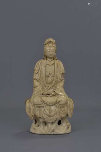 A CHINESE BLANC DE CHINE GUANYIN