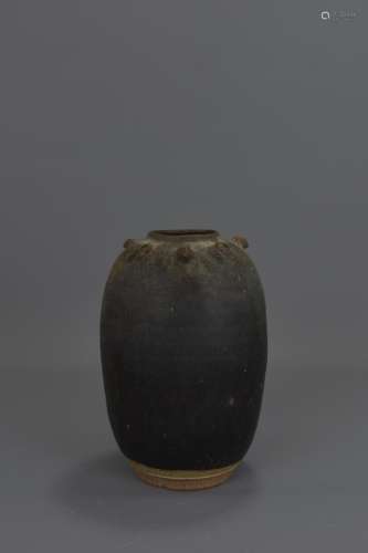 A CHINESE SONG DYNASTY POTTERY JAR