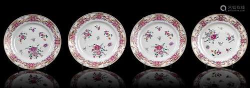 Porcelaine de la Compagnie des Indes, époque Qianlong 清乾隆