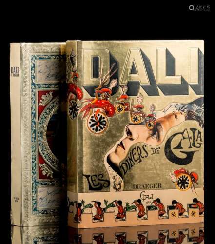 Ensemble de deux ouvrages sur Dali