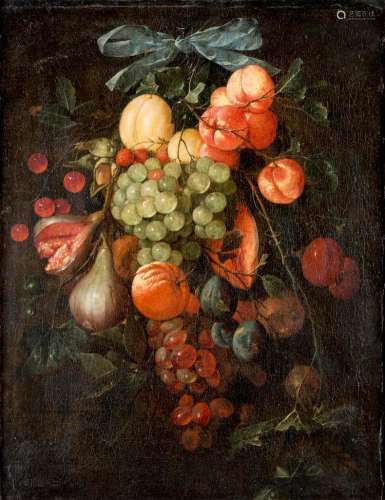 Cornelis de Heem (Leiden 1631-1695) ‘Nature morte à la gerbe de fruits’
