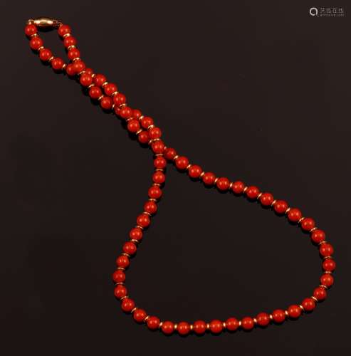 Coral necklace