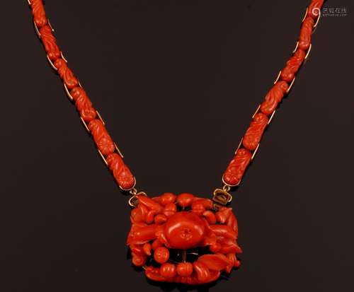 Coral necklace