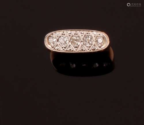 Old-cut diamond ring