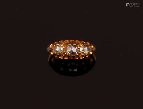 Old-cut diamond ring