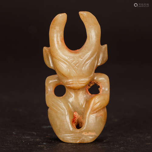 CHINESE JADE FIGURINE