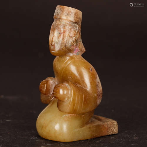 CHINESE JADE FIGURINE