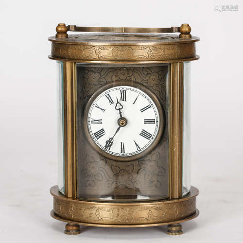 FRENCH BRONZE CLOCK